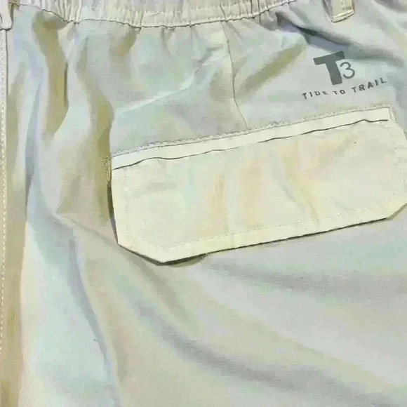 Southern Tide T3 Tide to Trail Performance Shorts Men’s Size Med Stone Quick Dry - Picture 4 of 8